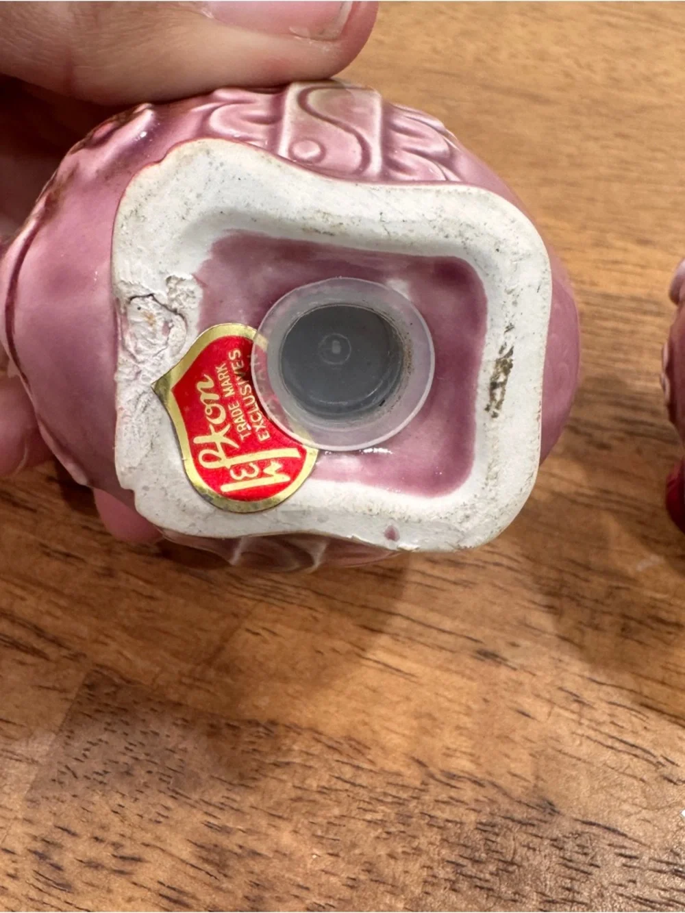 Vintage Lefton Pink Pig Salt and Pepper Shakers Anthropomorphic